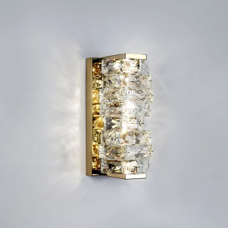 Бра светодиодное хрустальное Modelux MODELUX ML.541.260 GD