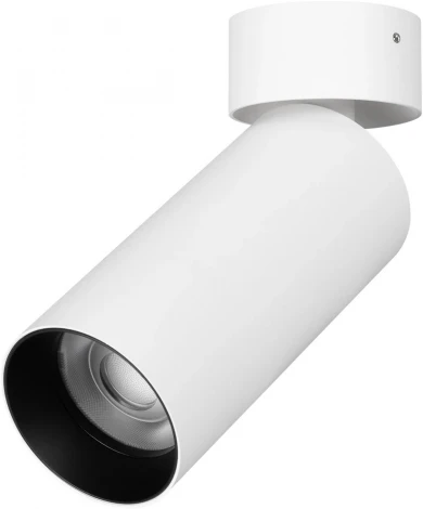 Накладной точечный светильник SP-GABI-SURFACE-FLAP-R50-9W Day4000 (WH, 60 deg, 230V) (Arlight, IP40 Металл) 052342 (LED)