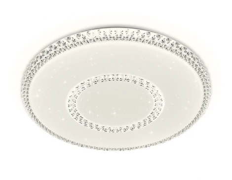 Потолочный светильник круглый Ambrella Orbital FF99 (регулировка яркости, LED, 220V, пульт управления, круглые)