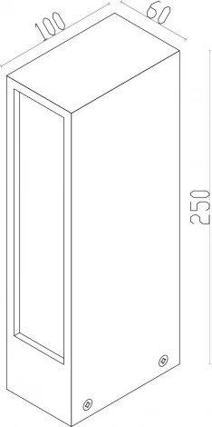 Наземный светильник Maytoni Hof O422FL-L6GF (LED, 220V, IP65)
