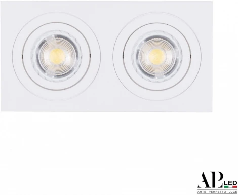 Встроенный точечный светильник APL LED Ingrid 3322.TCH111/2S/WH
