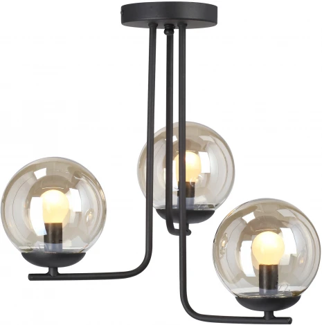 Потолочная люстра на штанге V4942-1/3PL Vitaluce (220V, шарики)