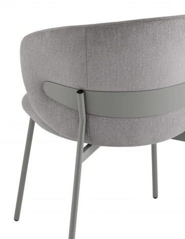 Стул Блейз велюр серый Stool Group арт.УТ000039825