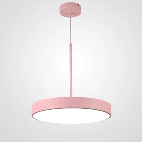 Подвесной светильник Wi-Fi Turna One D40 Pink By By ImperiumLoft Turna-One01 (LED, 220V, голосовое управление, умный дом - Алиса, на проводе, круглые)