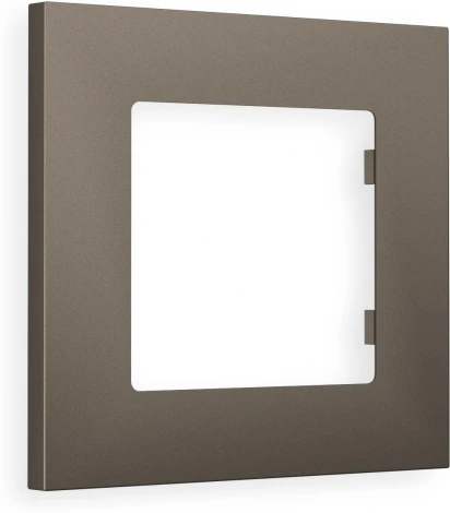 Рамка Ambrella Volt ALFA Qubi (Темная бронза матовый) 1-ая AF250631