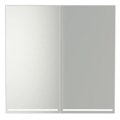 Клавиши для выключателя/переключателя двухклавишного с подсветкой Voltum S70 VLS000405 (сталь)