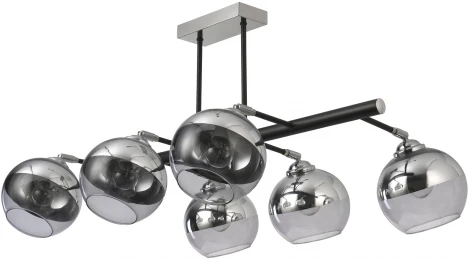 Потолочная люстра на штанге Natali Kovaltseva Wyatt 81455/6C