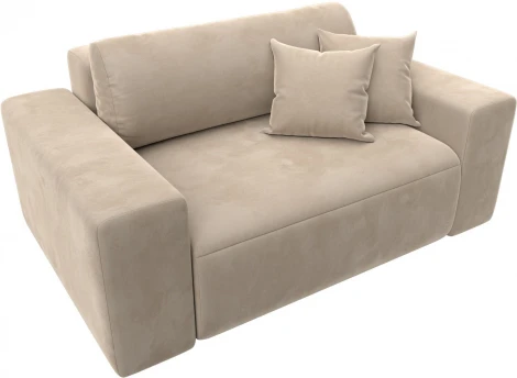 Кресло Лига-036 НПБ (Бежевый/Велюр) Лига Диванов арт.121292