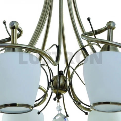 Потолочная люстра IDLamp 800 800/8PF-Oldbronze
