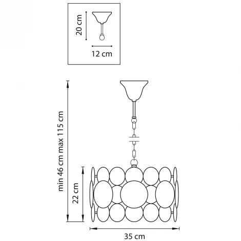 Подвесная люстра Lightstar Circo 797047