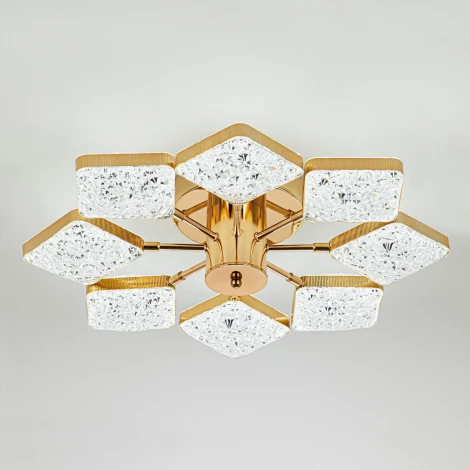 Потолочная люстра светодиодная с пультом с регулировкой цветовой температуры LED4U LED4U L8452-8