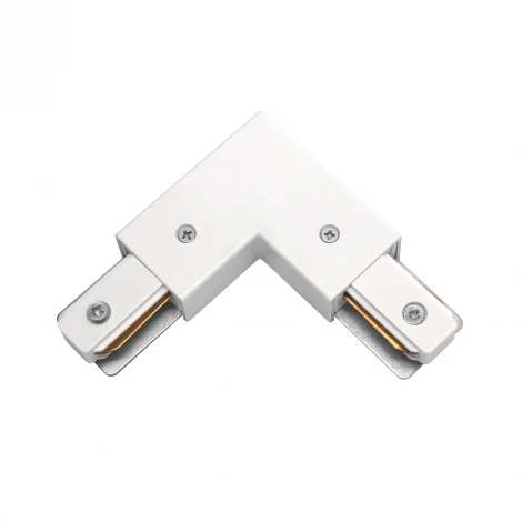 Коннектор угловой L-образный с подводом питания для трека к 50202X(-T) 50203X(-T) Lightstar Barra 502126-1