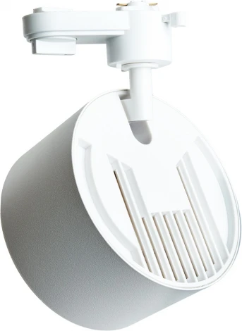 Светильник трековый однофазный Feron AL166 48544 GX70, белый (220V, круглые)