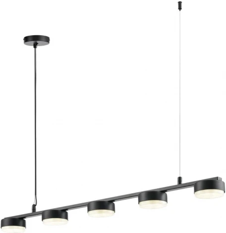 Подвесной светильник Lumion Torina 8117/5 черный, металл LED GX53 5*7W 220V (на тросе)