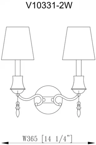 Бра Moderli Bingo V10331-2W