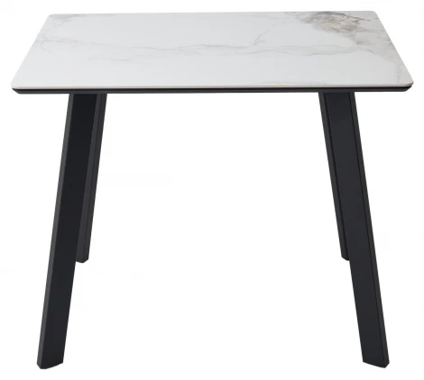 Стол ТИК ТАК 90 цвет PANDORA LIGHT Пандора, керамика / Черный каркас M-City 64652