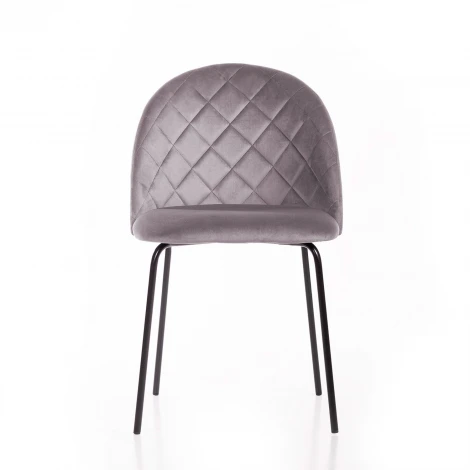 Cтул Nord, бархат светло-серый 26 Top Concept NORD 80609