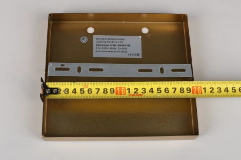 Настенный светильник Vistrorio OML-67903-11 (220V, хрусталь)