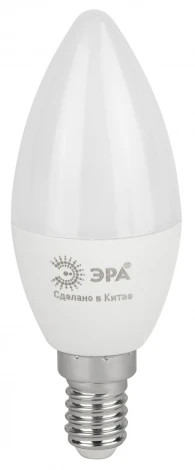 Лампочка светодиодная E14 8W ЭРА LED B35-8W-827-E14 R
