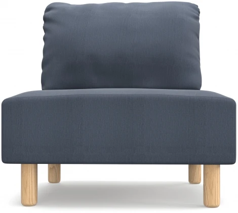 Кресло Arsko Свельд серо-голубая рогожка