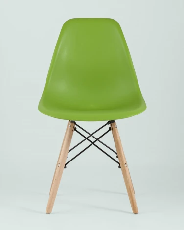 Стул Stool Group Eames Style DSW зеленый x4 (разборный каркас) арт.УТ000037605
