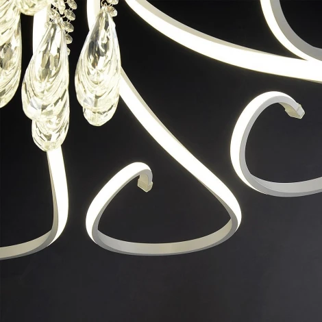 Потолочная люстра Максисвет Геометрия 1-1656-8-WH LED