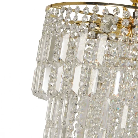 Подвесная люстра Arti Lampadari Napoli E 1.5.38.501 G (220V, хрусталь)