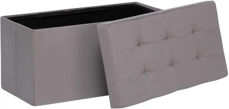 Пуф Leset Леда складной с крышкой (МДФ,Велюр) арт.4687205442185