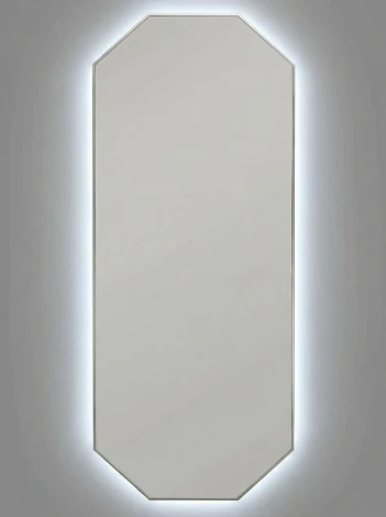 Stilig L LED Silver Зеркало в раме с подсветкой Art-Zerkalo SM108LSL 13894