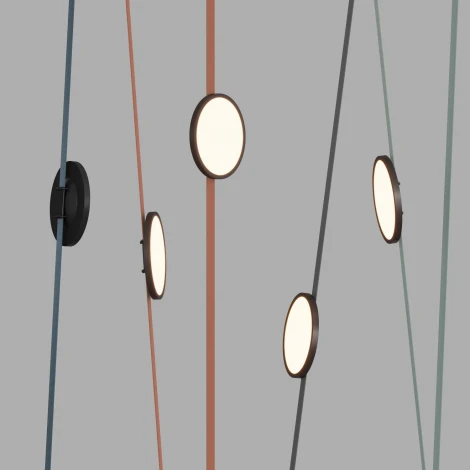 Трековый светильник 48V Denkirs Belty Flow DK5567-BK (LED)