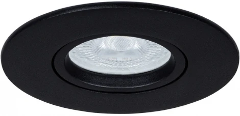 Точечный встраиваемый светильник Arte Lamp Giro A2867PL-1BK (220V, круглые, IP44)