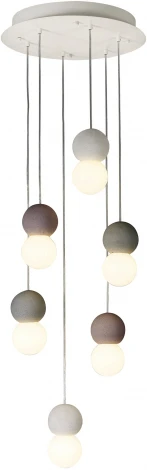 Подвесная люстра Mantra Galaxia 7622 (220V, подвески, на проводе, шарики)