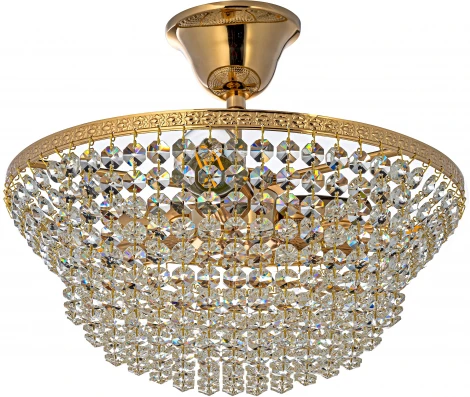 Потолочная люстра буше Arti Lampadari Stella E 1.3.30.505 G (220V, хрусталь)