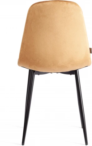 Обеденный стул Tetchair BREEZE (Велюр,Металл /Коричневый)