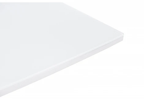 Обеденный стол из дерева Woodville раскладной Arika 120 белый 11310