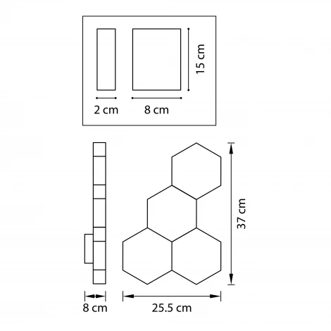 Настенный светильник Lightstar Favo 750644 (LED, 220V, IP40)