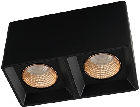 Накладной точечный светильник Denkirs DK3030 DK3085-BK+BR (220V)