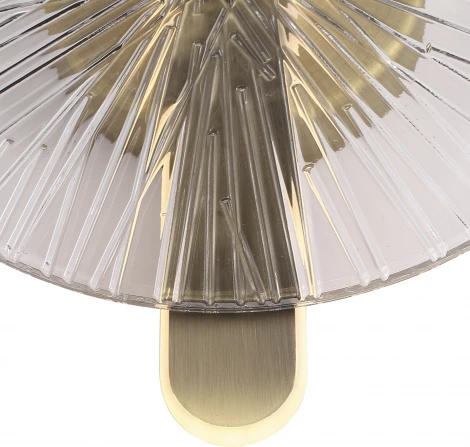 Настенный светильник ST Luce Wasi SL6141.301.01 бронза/прозрачный LED 1*11W 4000K (220V, круглые)