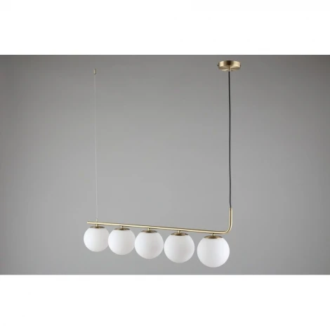 Подвесной светильник Omnilux Avetrana OML-66613-05 (220V, на тросе, шарики)