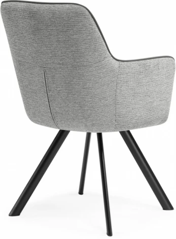 Стул на металлокаркасе Woodville Elis gray / dark gray / black арт.15839