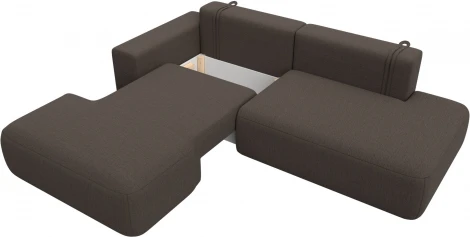 Диван угловой Лига-036 НПБ Модерн левый угол Лига Диванов (Рогожка) арт.124698L