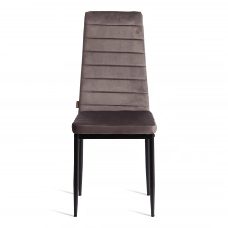 Стул Easy (mod. JSC02-1) Tetchair (Металл,Велюр/Темно-серый) арт.21254