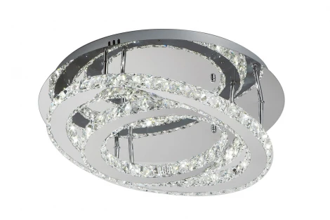 Потолочная люстра Eurosvet Grasia 90066/2 хром