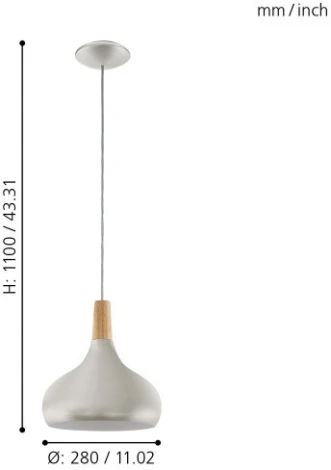 Подвесной светильник Eglo Sabinar 96985