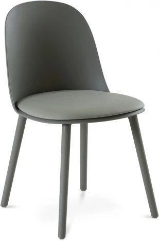 Обеденный стул Amato ОГОГО Обстановочка! (Экокожа/Серый) арт.931994
