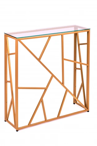 Консольный стол AllConsoles 1054-CG clear золотой