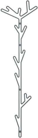 Вешалка Sheffilton SHT-WH37 антрацит