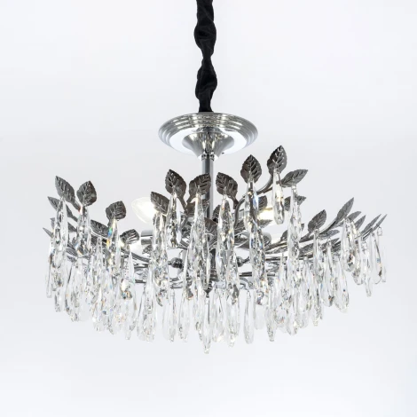 Подвесная люстра хрустальная Modelux MODELUX ML.6747.5 CR