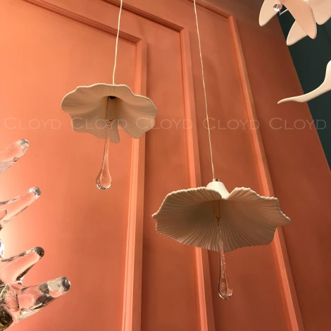 Подвесной светильник с цветами Cloyd Shangrila 11468 (220V, на проводе, цветы)
