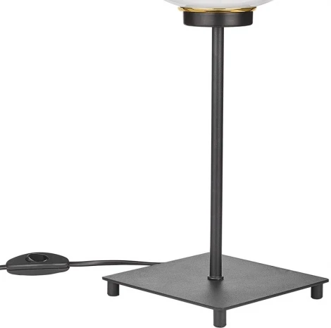 Настольная лампа 33 ИДЕИ TLL201.05.003.BL-S13WH (220V, выключатель, шар)